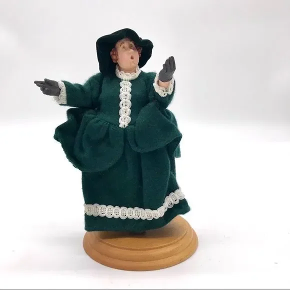 𝅺Hallmark Victorian Carolers Grace Viola Lizzie1990